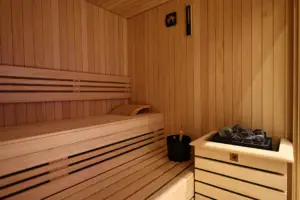 SPA & Wellness center at HOGO Hotel during winter Indoor pool of the HOGO Hotel SPA center Winter relaxation at the HOGO Hotel SPA center